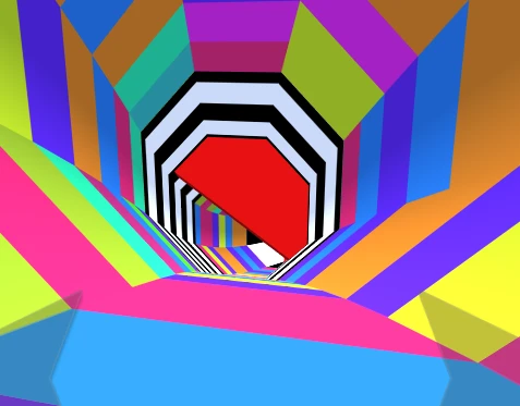 color tunnel