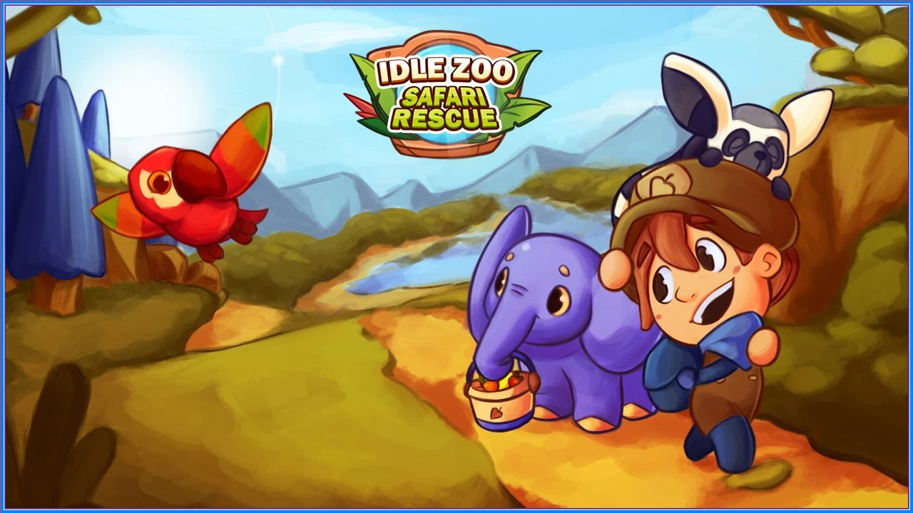 Idle Zoo Safari Rescue