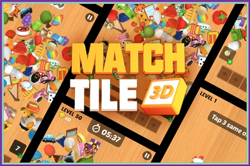 match tile 3d
