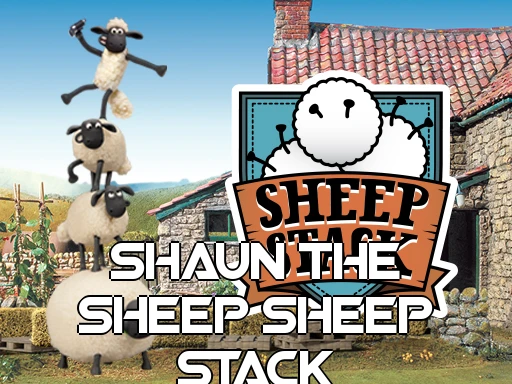 shaun the sheep sheep stack