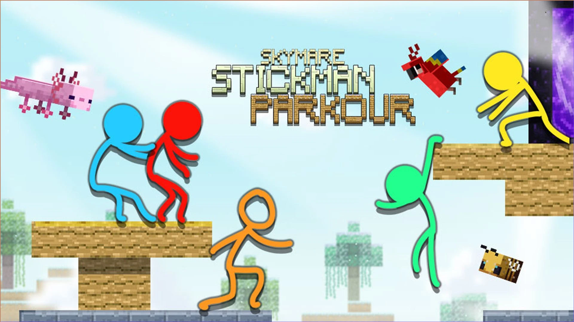 stickman parkour master